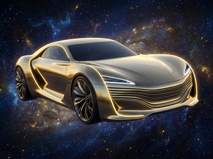 A Mythic car